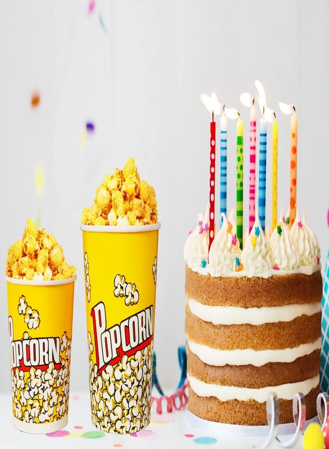 MyLifeUNIT Popcorn Boxes, 32 OZ Paper Popcorn Containers for Party and Movie Night (20 Pack) - Image 2