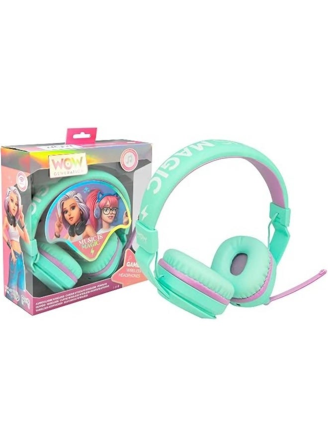 WOW Generation سماعات بلوتوث لاسلكية للألعاب - Image 1