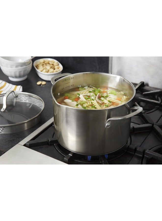 Calphalon Classic Stainless Steel Cookware 6 Quart 2095249 - Image 5
