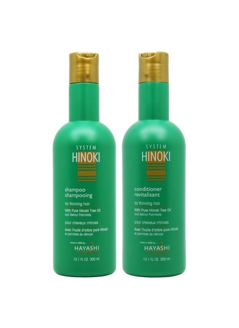 System Hinoki Shampoo & Conditioner 10.1Oz Duo"Set"