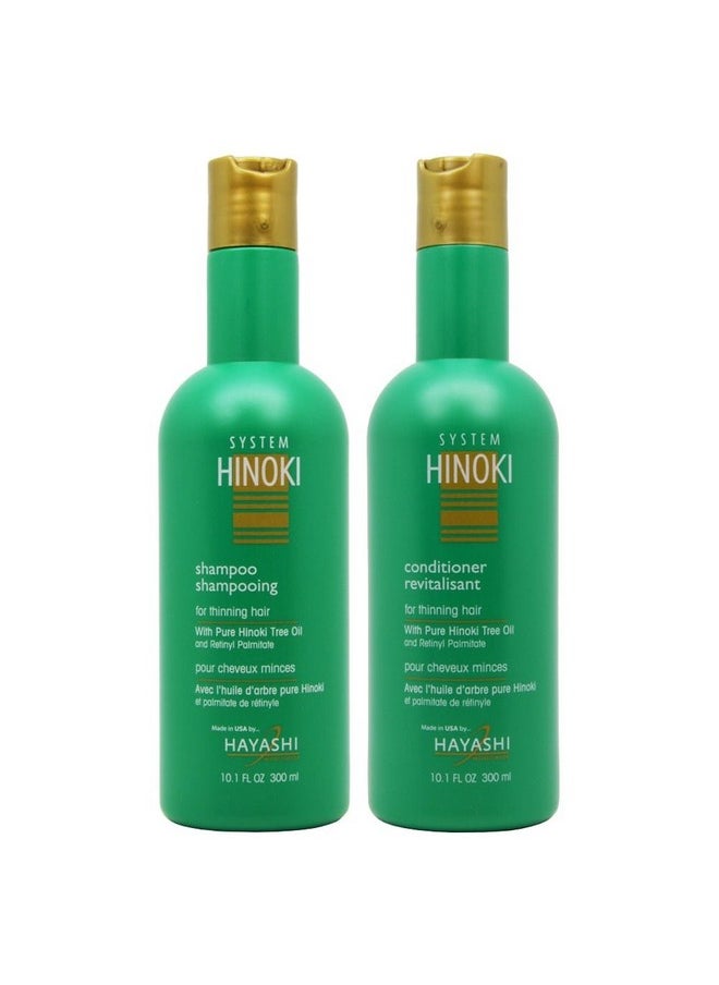 Hayashi - System Hinoki Shampoo & Conditioner 10.1Oz Duo"Set" - Image 1