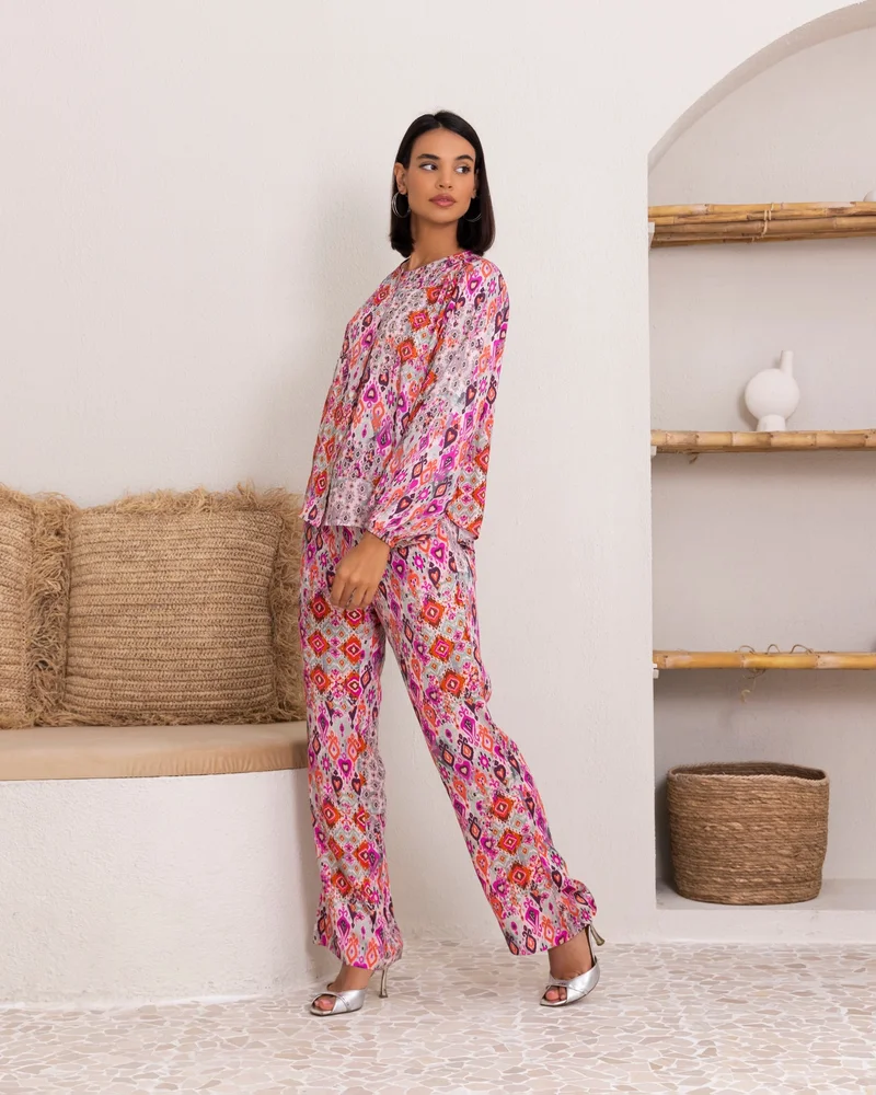 That’s My Gal Ikat Printed Shirt