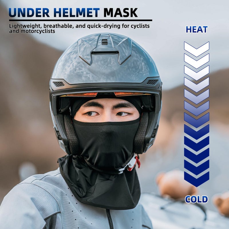 ROCKBROS Cooling Balaclava Face Mask with Glasses Holes Summer Shiesty Mask for Men Women - Image 4