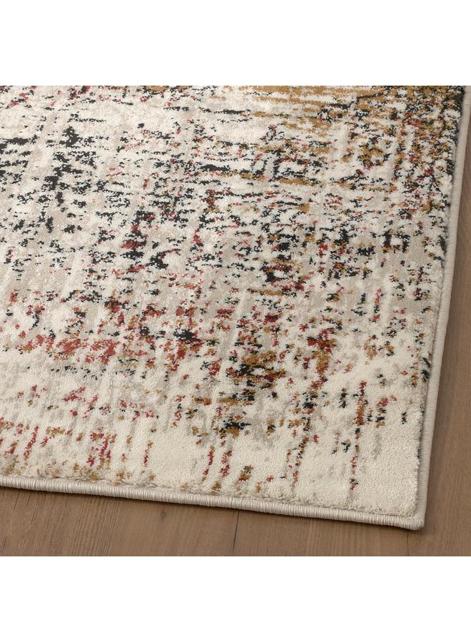 erorex Rug, Low Pile, Red/Grey-Brown Stained, 160X235 Cm - Image 3
