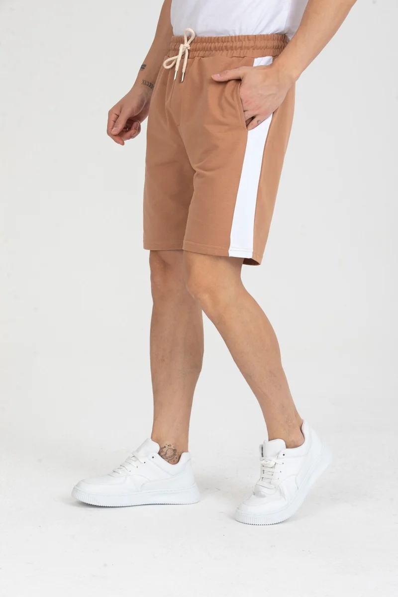 توينتي3 Men's Basic Stripe Detailed Pocket Shorts