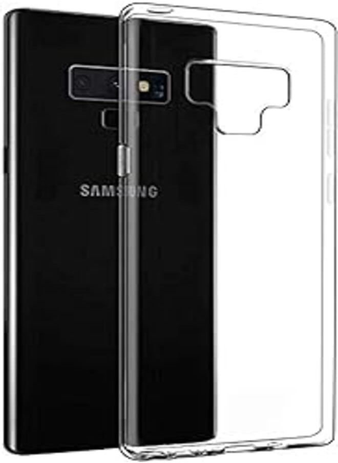Muzz Samsung Galaxy Note 9 TPU Silicone Soft Thin Back Case For Galaxy Note 9 Clear Cover 