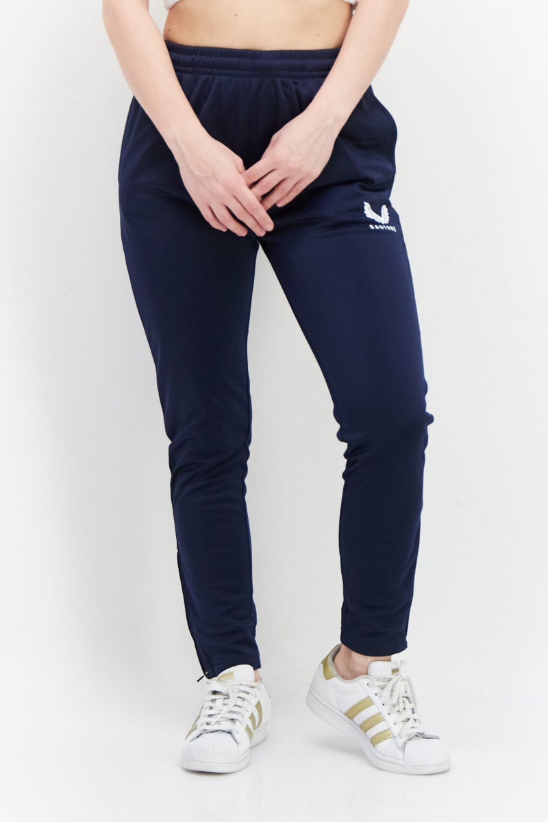 CASTORE Women Sportswear Fit Brand Logo Track Pants, Navy - Image 1
