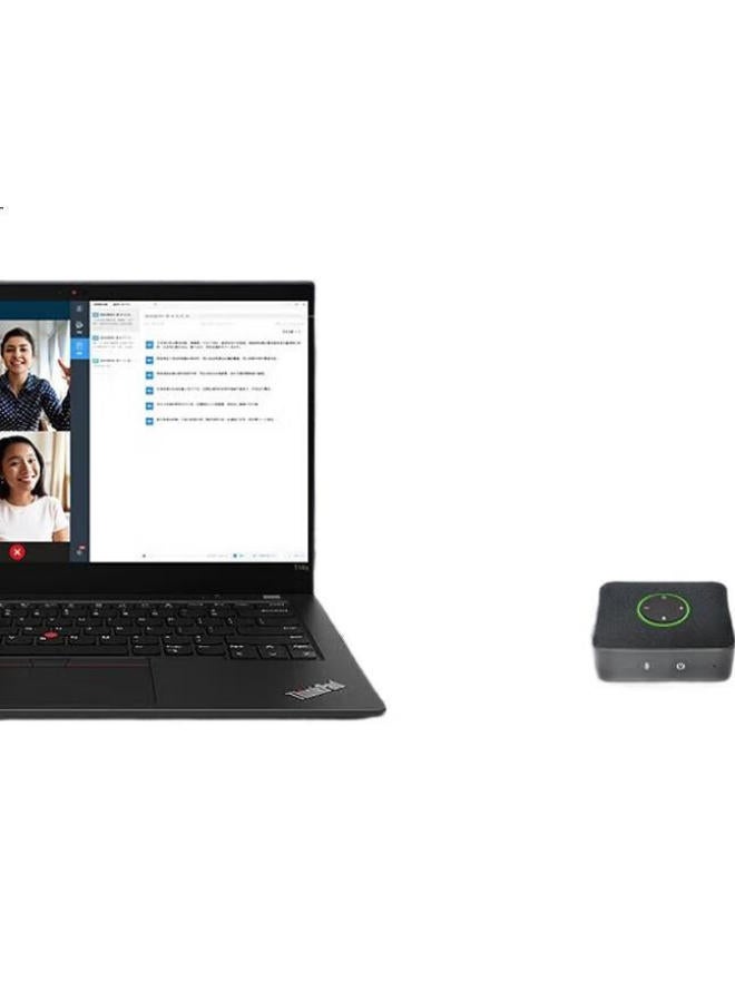 Thinkpad Lenovo Thinkplus Pocket Portable Conference Pocket Speaker Ai Intelligent Version Graphite Black Omnidirectional Pickup Intelligent Noise Reduction/Transcription Translation Bluetooth - Image 3