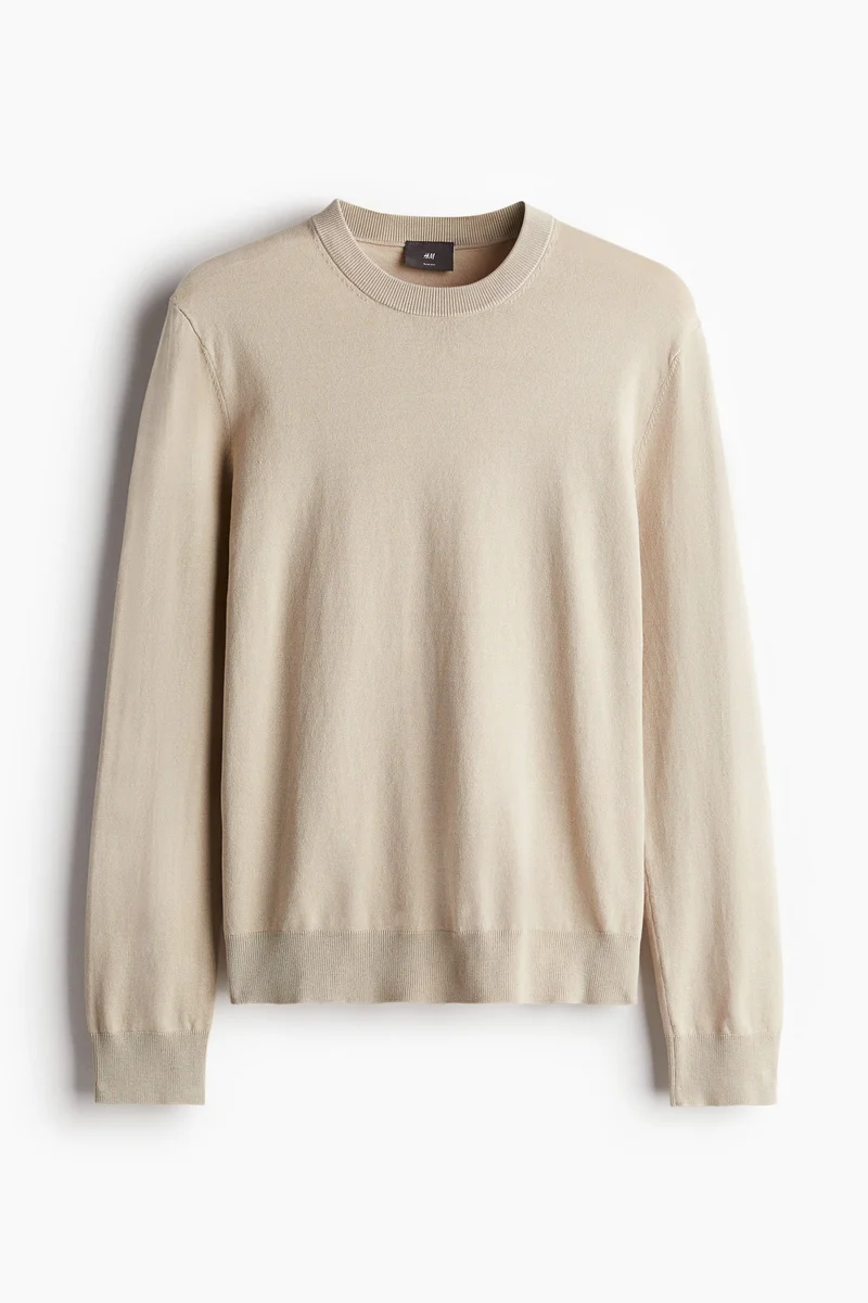 H&M Slim Fit Fine-knit jumper