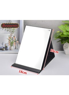 Beauenty Portable Folding Travel Vanity Mirror,Dresser Desk Mirror,Beauty Mirror,Flat Mirror,Mirror with Stand,Portable Dresser for Travel,Camping,Room Decor,Beauty Room,Powder Room  - Image 2