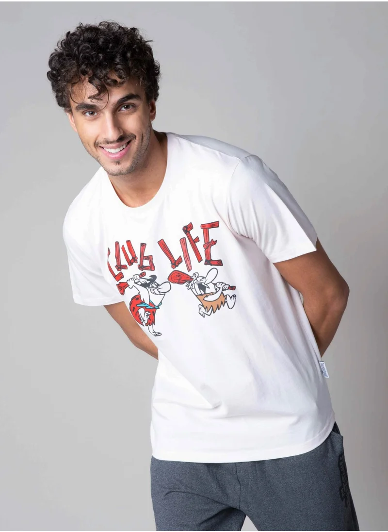 Warner Bros Urban Haul X Flintstones Mens Pyjama Set