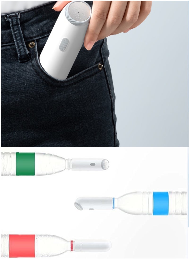 Ultra-Portable High pressure X2 Electric Travel Shattaf (Bidet): USB Rechargeable, 4 Spray Modes - Perfect for Camping, Desert Trips, Airplanes, Trains & Personal Hygiene [High pressure version, Extra attachment & one year warranty]