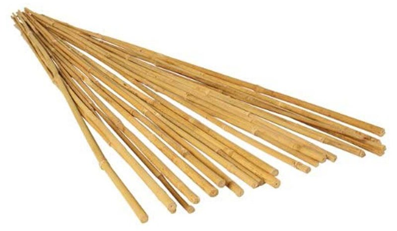 لينجوي 10 قطعة حصص نباتية أعواد الخيزران الطبيعية للحدائق - Image 1