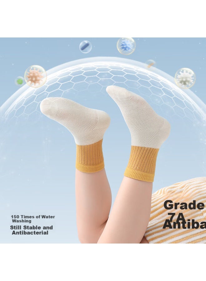 Beptides Beipes Baby Socks Spring And Summer Thin Newborn Boys And Girls Children's Anti-slip Cotton Socks Heer 3-5 Years Old - Image 5