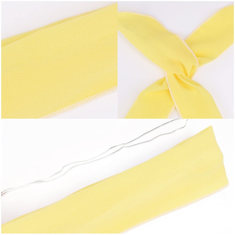 Ondder Wire Headbands for Women and Girls - 9 Pcs Cute Wired Bow Twist Hair Accessories - Image 3