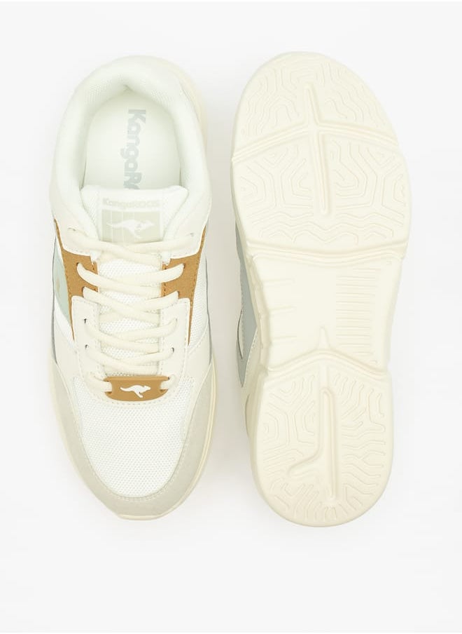 kangaROOS - Womens Panelled Lace-Up Sports Shoes - Image 1