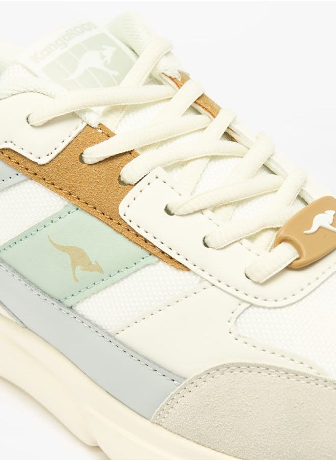 kangaROOS - Womens Panelled Lace-Up Sports Shoes - Image 1