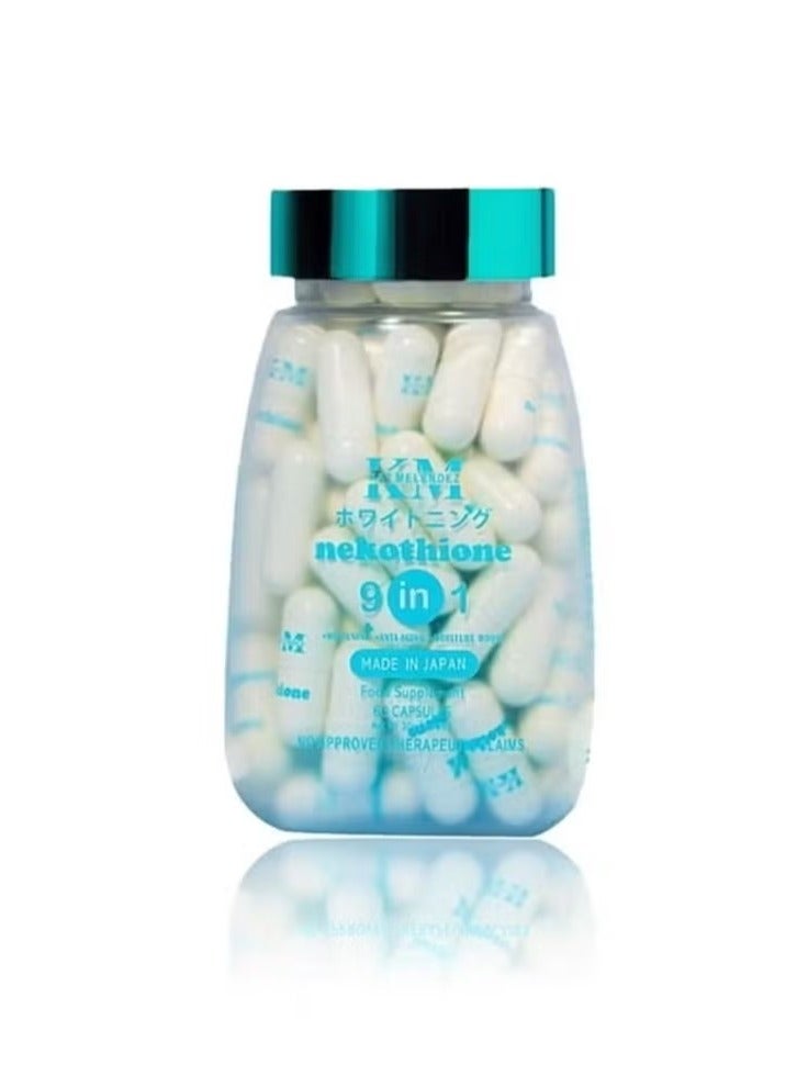 KM Nekothione 9 in 1 Whitening 500mg/ 60 capsules - Image 1