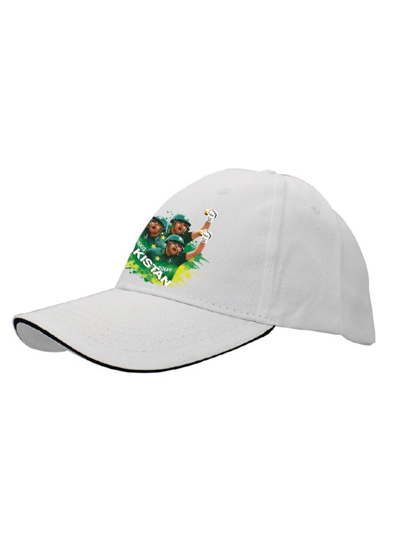 Pakistan Cricket Sports Fans Baseball Caps for Both Men and Women With Metal Adjustable Buckle Closure - Perfect for Outdoor Activities, Matches, and Everyday Wear - Image 2