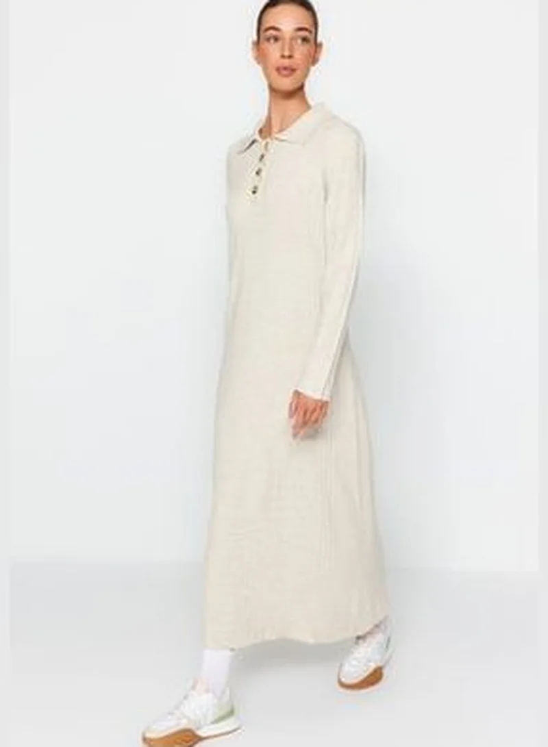 trendyol Ribbed Knit Dress