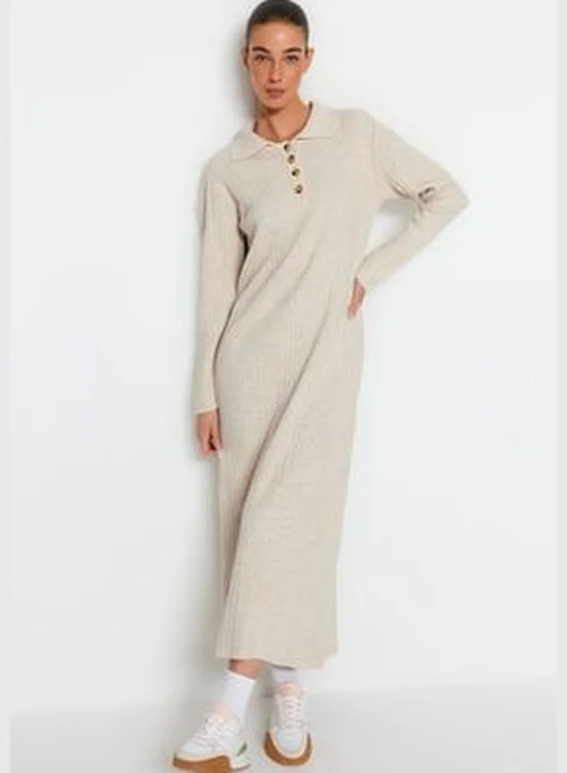 trendyol Ribbed Knit Dress