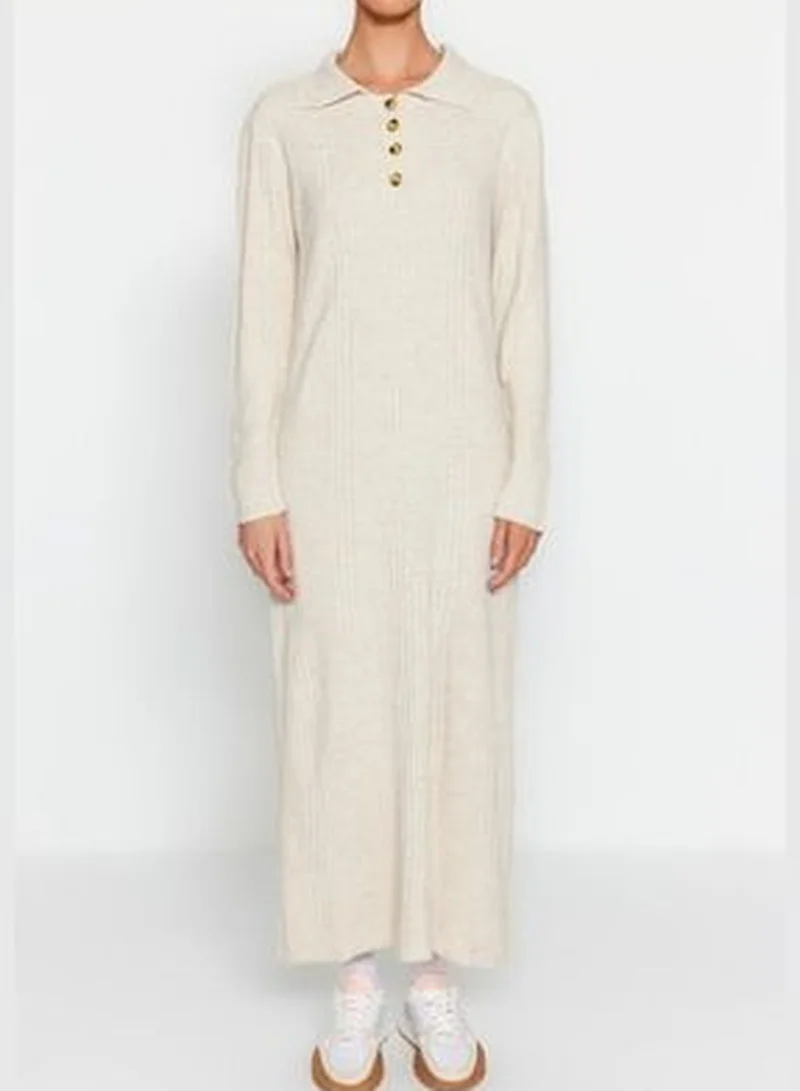 trendyol Ribbed Knit Dress