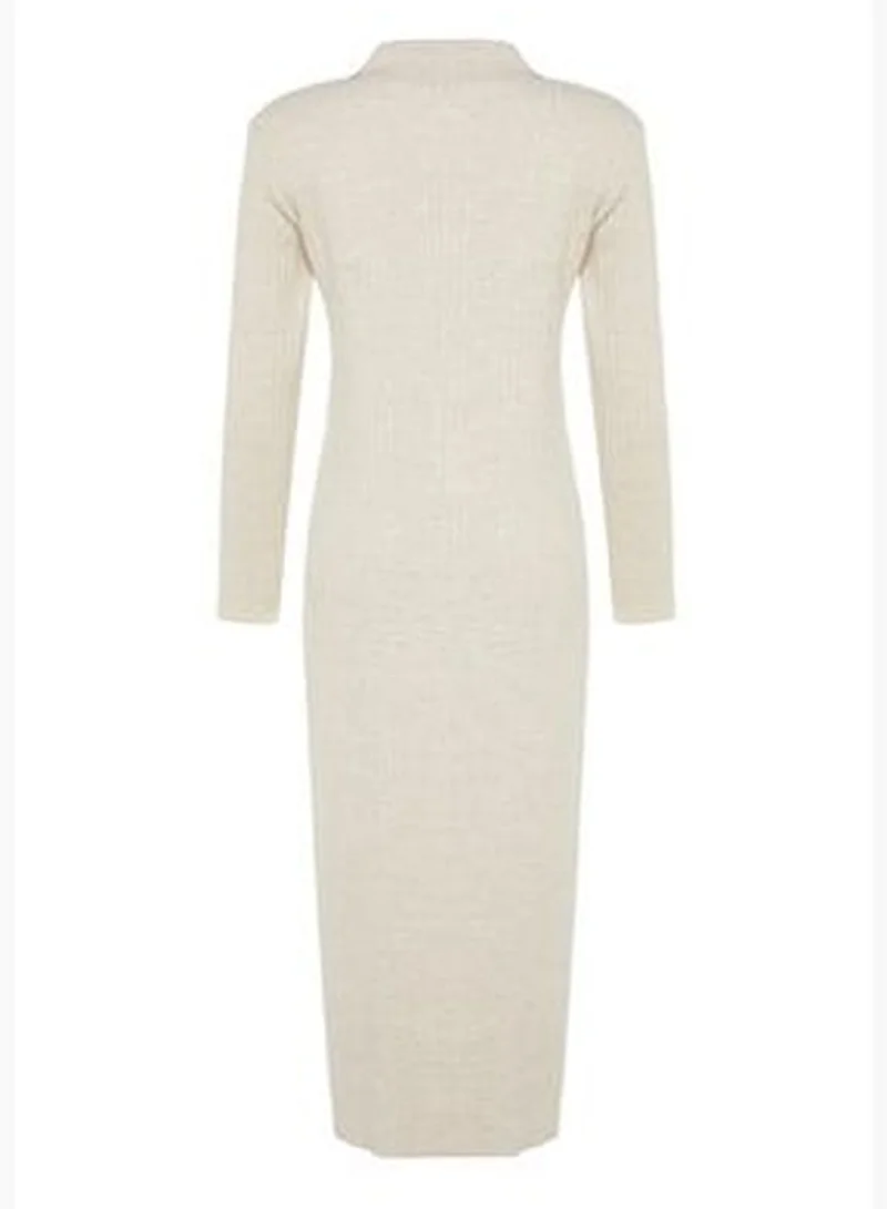 trendyol Ribbed Knit Dress