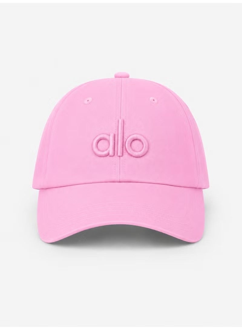 Alo Yoga Premium Unisex Baseball Cap – Adjustable Lightweight Breathable Sports Hat for Men & Women, Curved Visor Casual Streetwear Cap, Soft Pink - Image 1