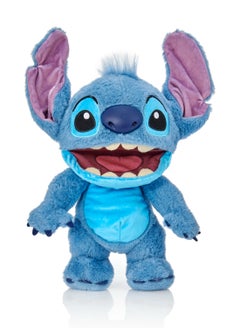 Disney Disney Stitch Real FX Chatty Puppetronic | Lilo & Stitch | Puppet | Interactive Plush Toy | Soft Toy | With Fun Phrases and Sound | Gift for Kids and Adults  - Image 2