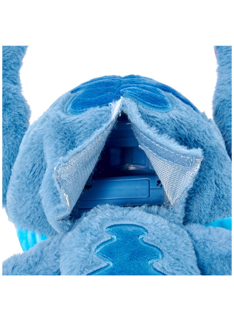 Disney - Disney Stitch Real FX Chatty Puppetronic | Lilo & Stitch | Puppet | Interactive Plush Toy | Soft Toy | With Fun Phrases and Sound | Gift for Kids and Adults - Image 1