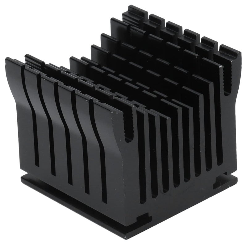 Aluminium Heatsink Cooler for 3D Printer, Black, 2Pcs, 40x39x36mm - High Heat Conduction, Anodized Surface, Compatible with Motherboards and Chipset Cooling (Black) - Image 5