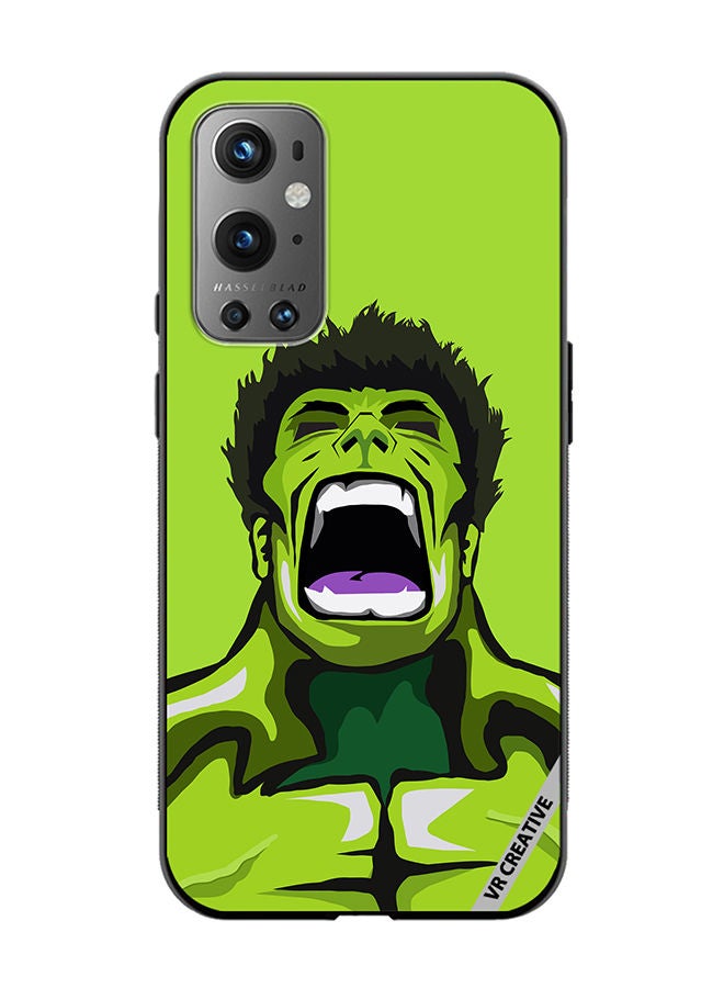 VR CREATIVE Protective Case Cover For OnePlus 9 Pro Hulk Design Multicolour - Image 1