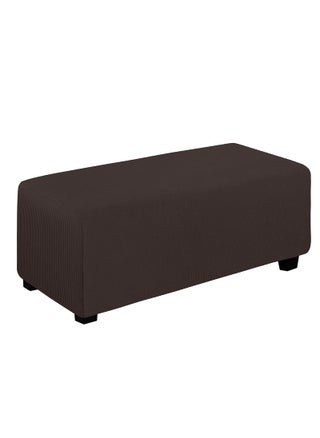 Easy-going Stretch Ottoman cover Folding Storage Stool Furniture Protector Soft Rectangle slipcover with Elastic Bottom(Ottoman X-Large chocolate) - pzsku/ZDA4CAAB0D8EEC45F30C0Z/45/1749650228/1e19b54b-b5d3-48b5-ae01-c77dda6aa8de
