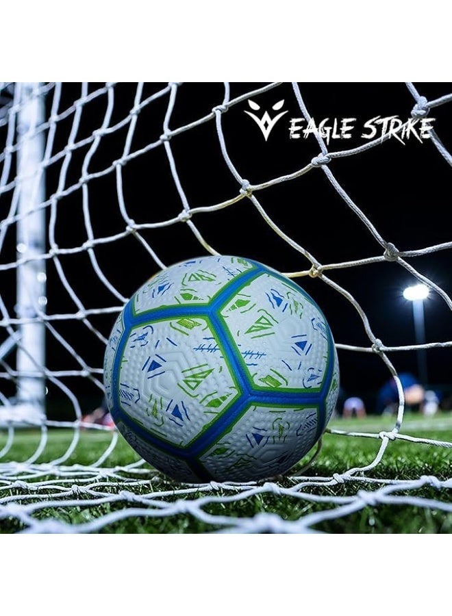 Eagle Strike Professional Match Soccer Ball – Size 5 PU Football, Official Weight 420-440g for Competitive Play - Image 3