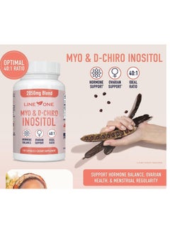 Myo & D-Chiro Inositol 2050 mg ,Fertility and Pcos Support, Hormone Balance,Dietary Supplement 120 Capsules - pzsku/ZDA4CB04C6E54952BA210Z/45/_/1739348564/fe746ce4-9e8b-478d-b669-b39b97e91171