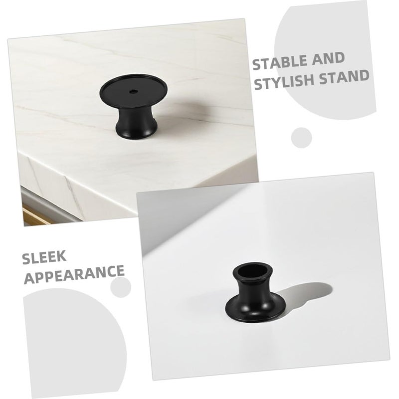 Metal Razor Stand And Shaving Brush Holder 2PCS Bathroom Organizer For Safety Razors - Image 4