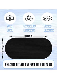 Googeer 30PCS Sleep Strips, Mouth Tape For Sleeping Specially Designed For Lip Contact, Cotton Sleep Strips, Anti Snoring Mouth Tape For Snoring Relief and Sleeping Quality Improvement (Black)  - Image 2