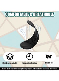 Googeer 30PCS Sleep Strips, Mouth Tape For Sleeping Specially Designed For Lip Contact, Cotton Sleep Strips, Anti Snoring Mouth Tape For Snoring Relief and Sleeping Quality Improvement (Black)  - Image 3