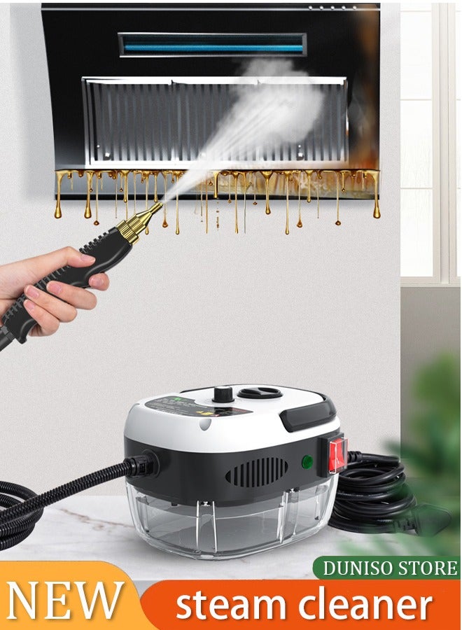 DUNISO 2500W Portable Handheld Steam Cleaner High Temperature Pressurized Steam Cleaning Machine With Brush Heads For Kitchen Furniture Bathroom Car - Image 1