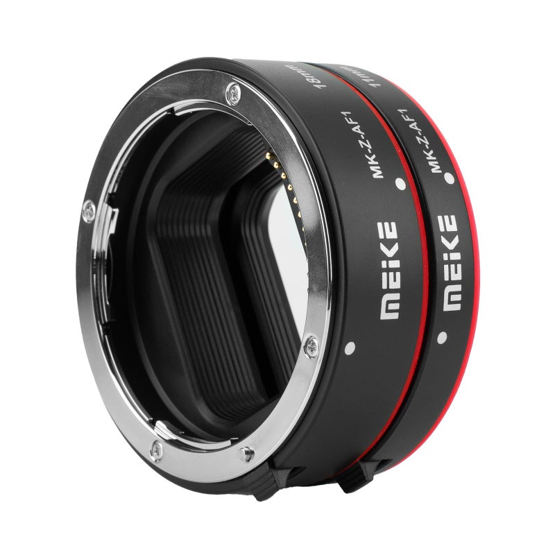 Meke Meike MK-Z-AF1 11mm 18mm Full Frame Macro Metal AF Auto Focus Extension Tube Adapter Ring Kit Compatible with Nikon Z Series Cameras Z5 Z6 Z7 Z50 Z6II Z7II Z30 Zfc Z8 - Image 2