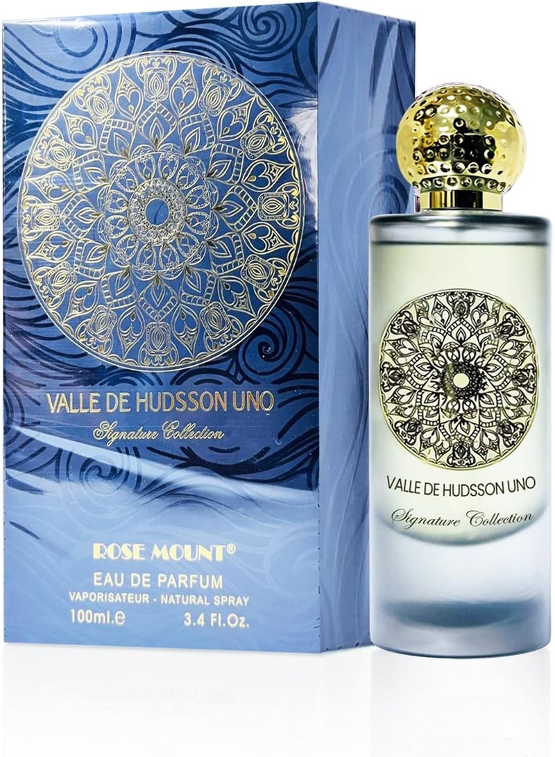 ROSEMOUNT B BRAG Rosemount Valle De Hudsson Uno Eau de Parfum 3.4 OZ (100ml) | Signature Collection Luxury Perfume for Women | Elegant & Alluring Fragrance | Premium Scent - Image 1