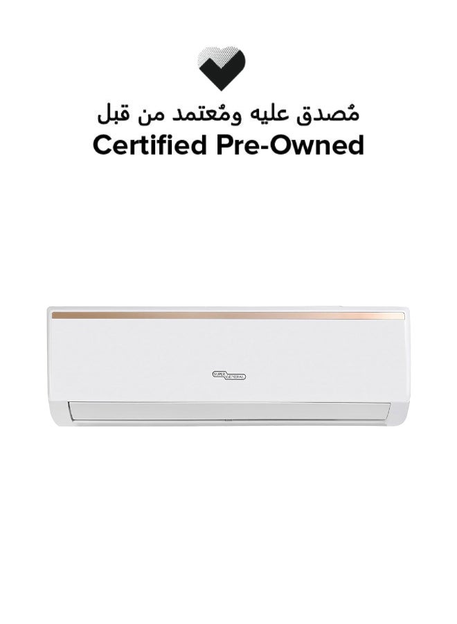 SUPER GENERAL Certified Pre Owned - 1 Ton Rotary T3 Split Air Conditioner 1800 W SGS121Ei white - Image 1