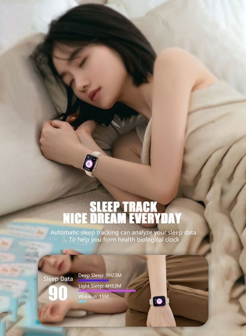 NIBEMINENT P45 Bluetooth Smart Wristband with IP67 Waterproof Gold - Image 3