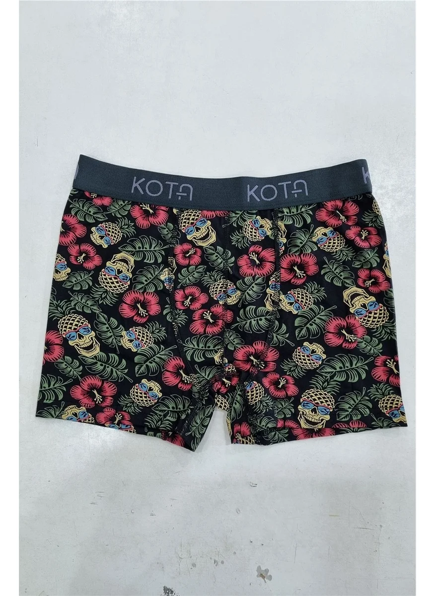 KOTA 1015X6 Men's 6-Piece Mixed Pattern Boxer-