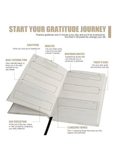 Generic 5 Minute Journal&Gratitude Journal for Happiness, Mindfulness, and Reflection - Daily Affirmations with Simple Guided Format - Life Planner  - Image 5