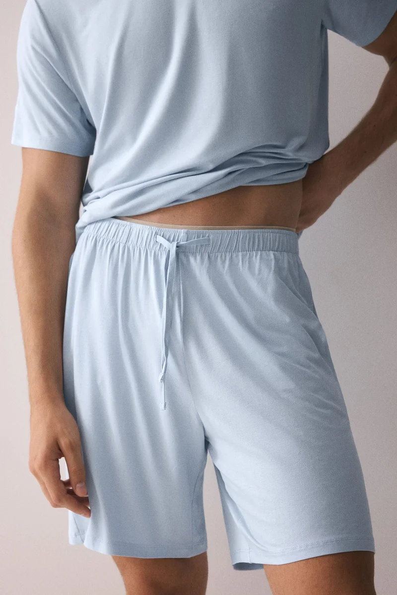 H&M Jersey pyjama T-shirt and shorts