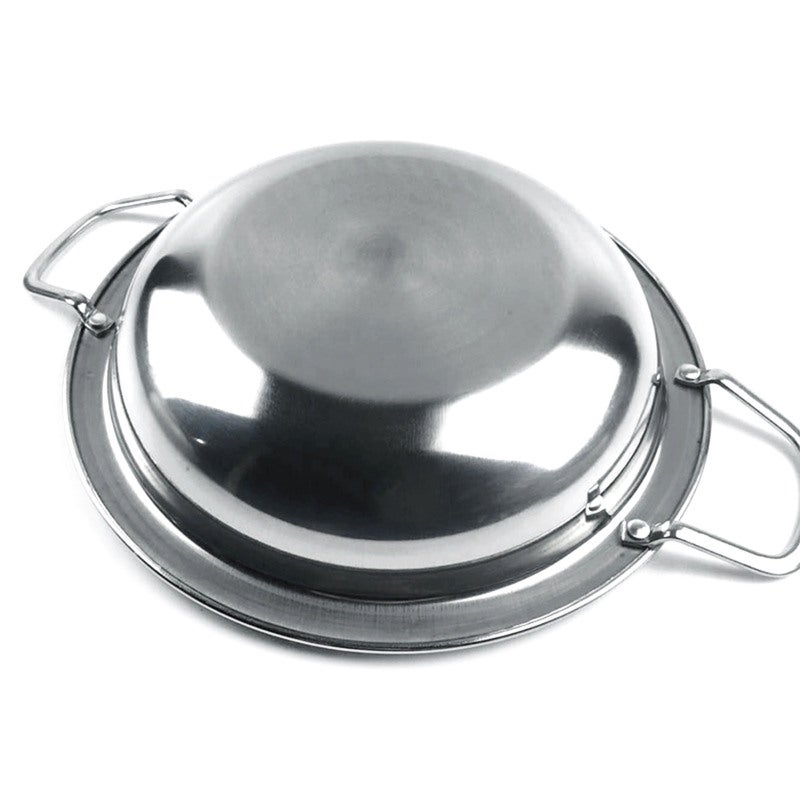 Stainless Steel Soup Pot 30cm Wide Edge Design Double Handled Pot - Flat Bottom Even Heat Distribution Large Capacity Soup Pot for Home Commercial Cooking Hot Pot Seafood Feasts - Image 4