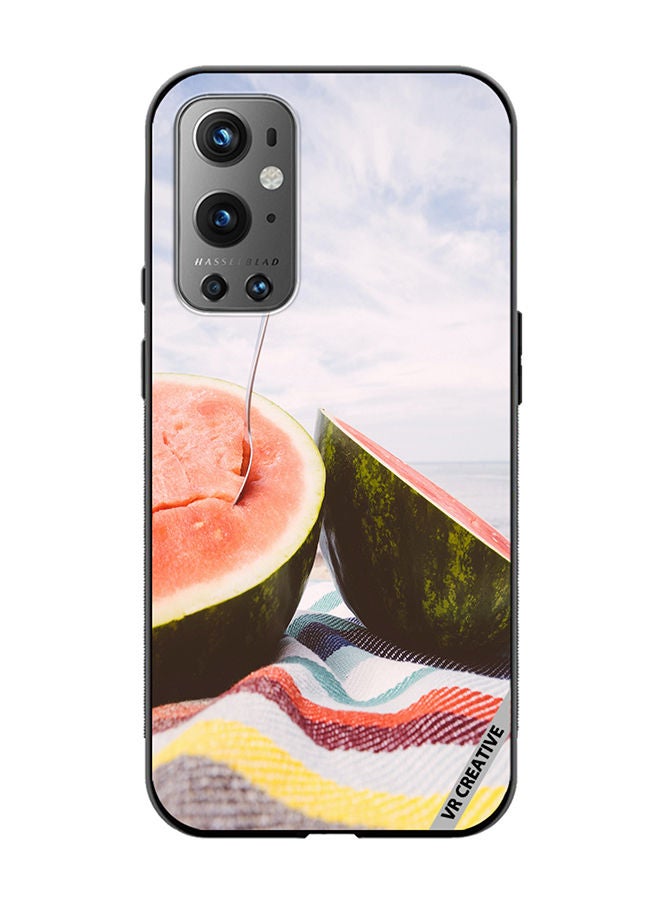 VR CREATIVE Protective Case Cover For OnePlus 9 Pro Melonade Design Multicolour - Image 1