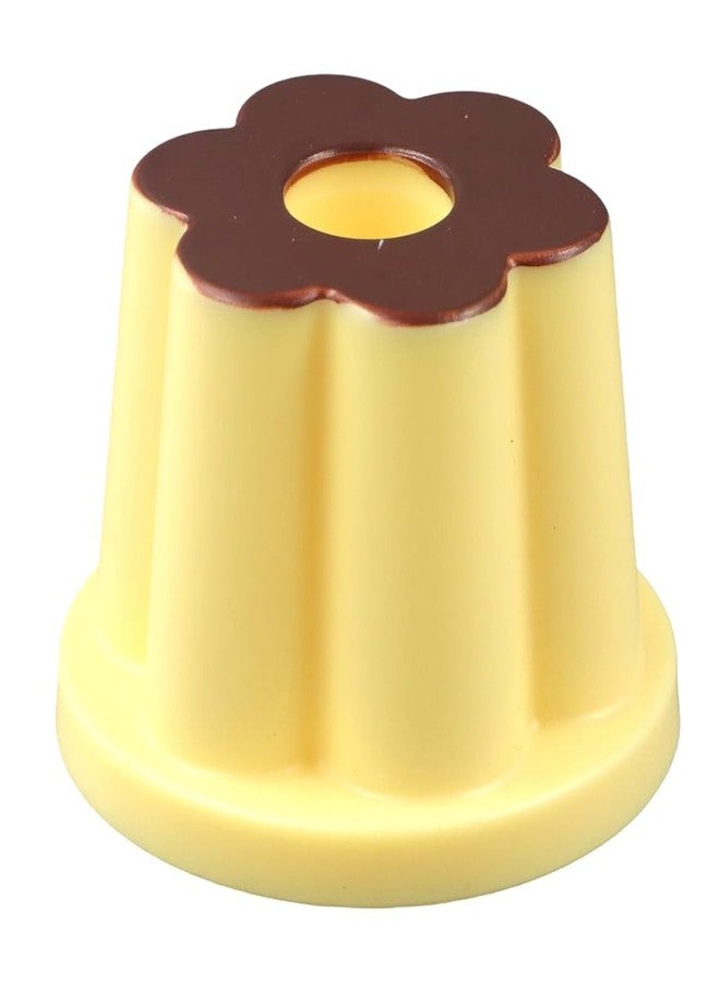 Pokinge 3Pcs Cute Cream Pudding Pen Holder,Cartoon Pudding Design Pencil Holder Plastic Pen Base,Pencil Holder Cup Pencil Organizer for Home School Officees - Image 2