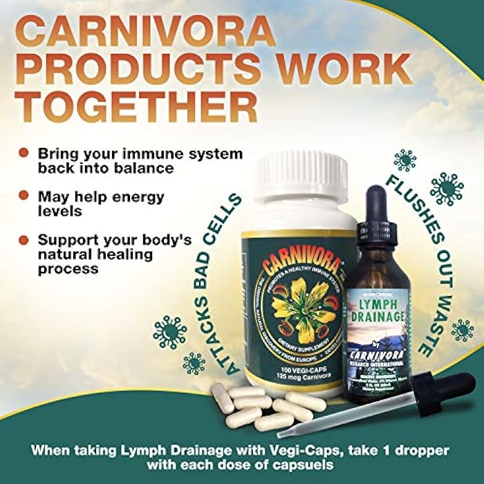 Carnivora Vegi-Caps - Gluten Free, Vegan Friendly Capsules to Strengthen and Support Your Immune System (100 Capsules) - Image 4